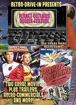 RETRO DRIVE-IN  PLANET OUTLAWS Double-Feature